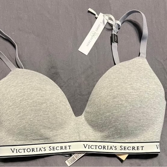 Victoria's Secret Other - Victoria’s Secret THE T-SHIRT
Lightly Lined Wireless Bra gray